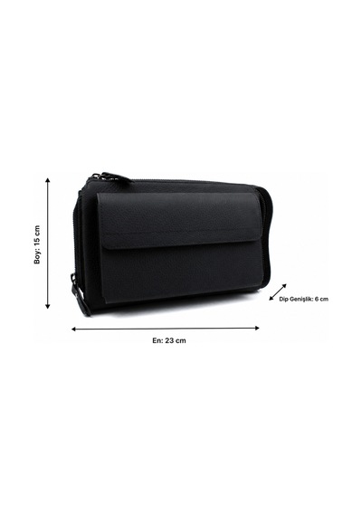Alphaclub Bag Erkek Hakiki Deri Bordo El Çantası Clutch Portföy Çanta