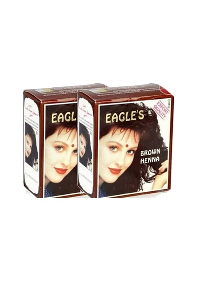 Eagles Hint Kınası Kahve 2 Kutu 12 Adet Brown (Kahverengi)