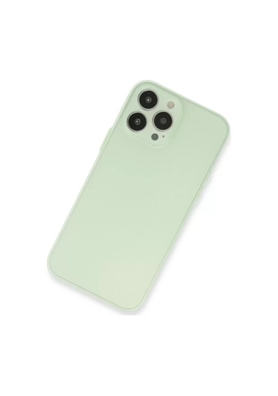 Newface Apple İphone 13 Pro Kılıf Puma Silikon - Açık Yeşil