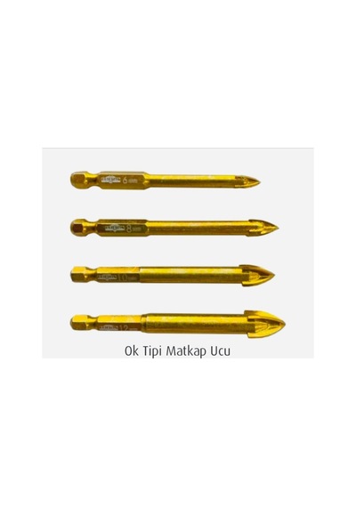 Ok Tipi Matkap Ucu 8 Mm - 257422451