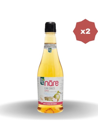 Doğanay Nare Elma Sirkesi Pet 500 Ml - 2 Adet