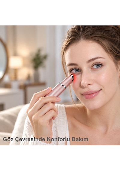 Touchbeauty Tb1980k Çok Fonksiyonlu Göz Çevresi Bakım Cihazı / Isı, Sonik Titreşim Ve Işık