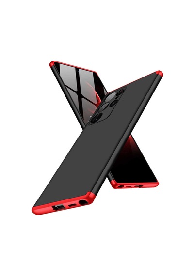 Samsung Uyumlu Galaxy S22 Ultra Kilif Lens Tam Korumali Gkk Sert Kapak 474460010
