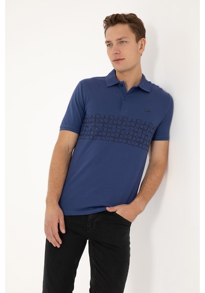 U.S. Polo Assn. U.s. Polo Assn. Erkek İndigo Tişört 50324789-vr028