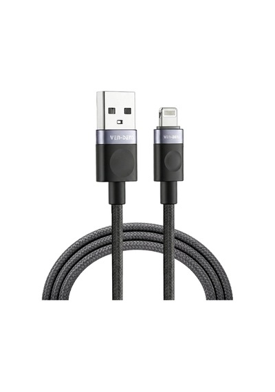 Ven-dens Vd-dcm02 Premium Lightning Örgülü Hızlı Şarj Kablosu - 3 Metre
