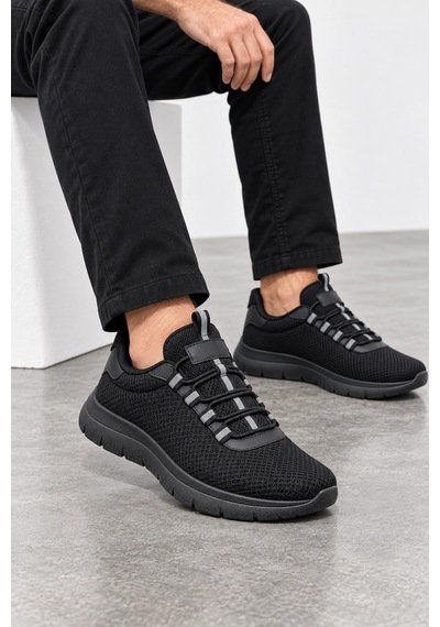 Ht Hotin Tundra Erkek Günlük Spor Sneaker Ayakkabı - Siyah