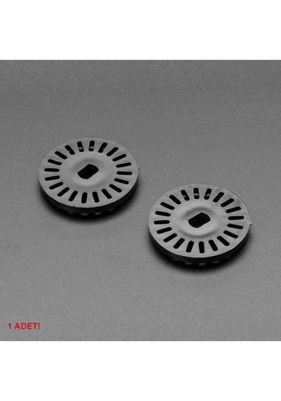Kod Disk Plastik 20 Göz Motor Hız Rpm Mesafe Ölçme Algılayıcı Sensör Infrared Ir Rotary Enkoder