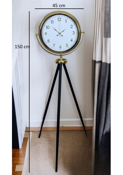 Heritage Gold Zarif Tripod Ayaklı Saat