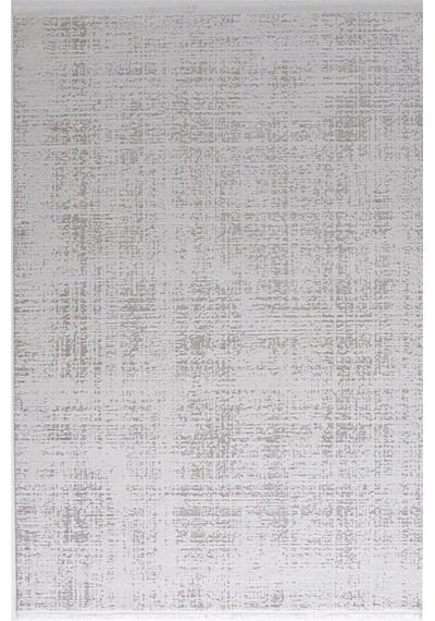 Çam Halı Norm 6207 Beyaz Romans Halı Modern Desenli Makine Halısı