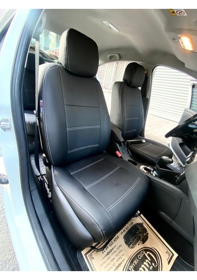 Renault Fluance 2010 2016 Uyumlu Arka Sırt Arka Oturma Tek Parça Model Komple Siyah Deri Beyaz Ip