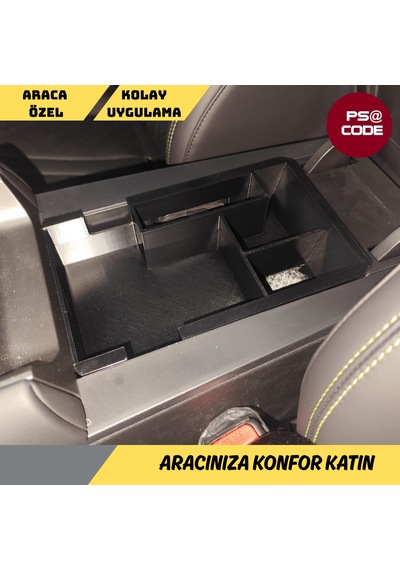 Byd Atto 2 Orta Kolçak Saklama Kutusu-organizer