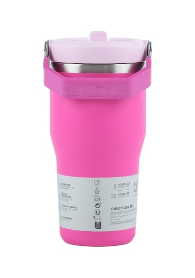 The Iceflow Flip Straw Pembe Termos 0,59 Lt Violet Blossom 1200185007088 Pembe