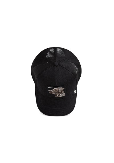 Goorin Bros. Punk Dawg Köpek Figür 101-2705 Şapka siyah