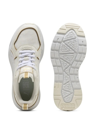 Puma Trınıty 2 Lt Dayınight Bej Beyaz Kadın Sneaker Spor Ayakkabı Bej
