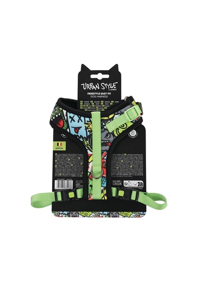 Urban Style Multicolor Easy Fit Köpek Göğüs Tasması S