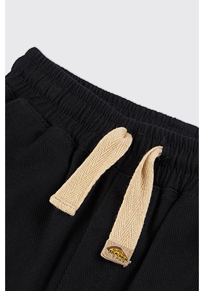Erkek Çocuk Beli Lastikli Siyah Pantolon 17013617