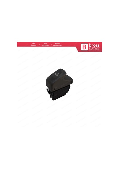 Renault Megane Scenic 1 Clio 2 için 5-pin Cam Düğmesi 77008380993 N11.15364