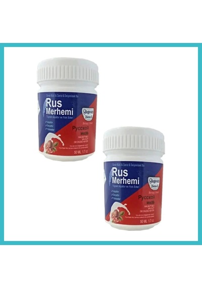 Bezos Süper Rus Merhemi Tüy Azaltıcı Ve Yok Edici Kremi 50 Ml X 2 Adet Dfnbez