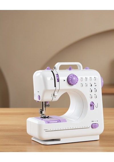 Kompakt Dikiş Makinesi 12 Desenli Ayak Pedallı Asw2-4 Diğer