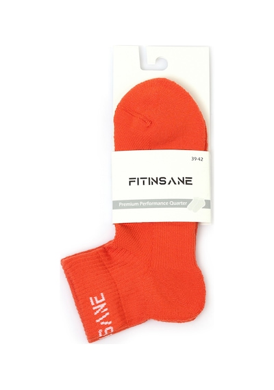 Fitinsane Premium Performance Quarter 2'li Paket Turuncu - Pembe