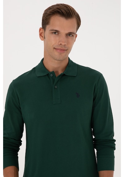 U.s. Polo Assn. Erkek Koyu Yeşil Sweatshirt 50307688-vr079 Koyu Yesıl