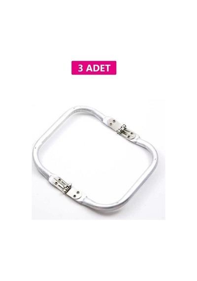 Mbb E-ticaret Gizli Metal Çanta Bursu 3 Adet - 14 Cm - Metal Çanta Aparatı Çanta Aksesuarı Çok Renkli