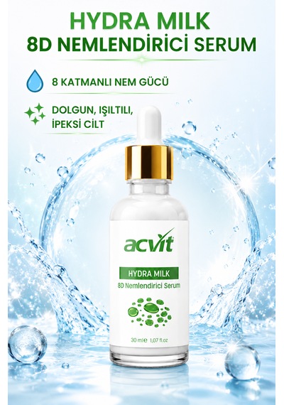 Hydra Milk 8d Nemlendirici Serum 30 Ml