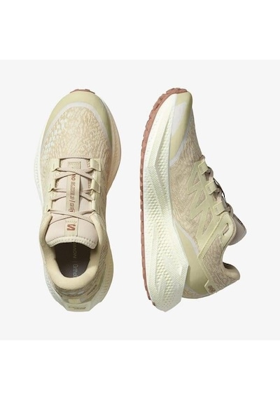 Salomon Aero Glıde 3 Grvl Green Haze/vanilla Ice/russet Erk Yol Koşusu Ayakkabısı L47797300 Yeşil