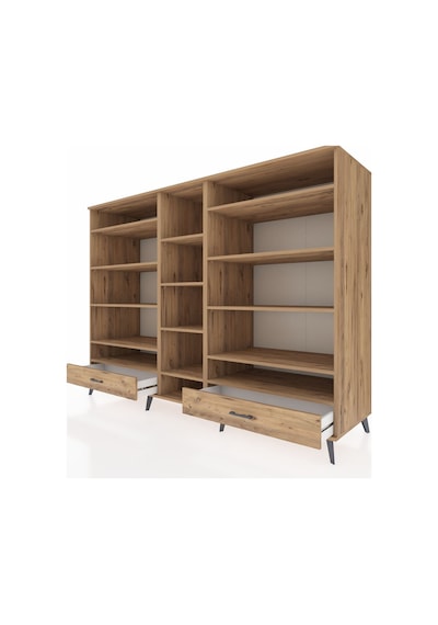 Kronos Dolap 14 Raflı 2 Çekmeceli 220x59x163 Çam-çam Çam-çam Kronos Dolap 14 Raflı 2 Çekmeceli 220x59x163 Çam-çam Çam-çam