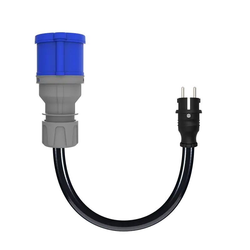 Bemis Cee Norm Dönüştürücü Adaptör 1/16a Fiş - 3/32a Priz