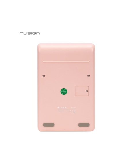 Nusıgn 12 Haneli Hesap Makinesi Plastik Pembe
