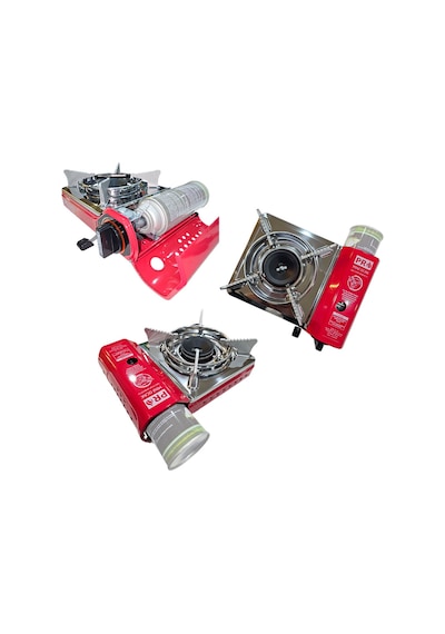 CK-506 Orcamp Mini Kamp Ocak Çantalı Sönme Emniyetli Kırmızı