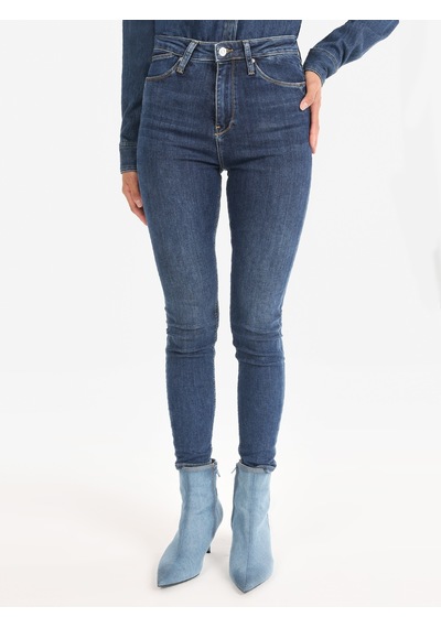 Colin's Colins 760 Diana Super Slim Fit Yüksek Bel Dar Paça Mavi Kadın Jean Pantolon 001