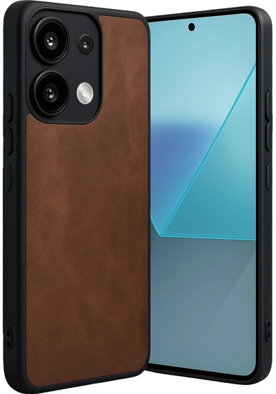 Ankaverse Redmi Note 13 Pro 5g Kılıf Aras Deri Kapak - Taba