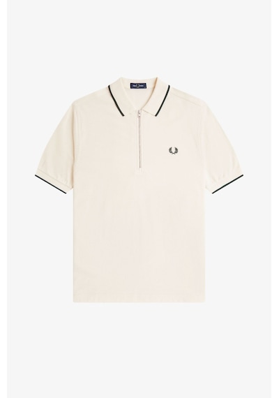 Fred Perry M2383 Crepe Pique Erkek Polo Tişört Ekru