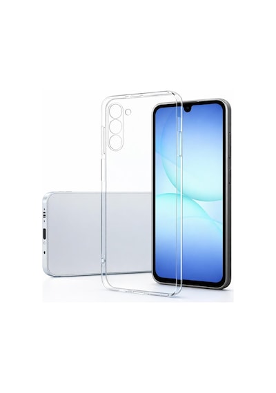 Samsung Uyumlu Galaxy A17 5g Kılıf Şeffaf Kamera Korumalı 3d
