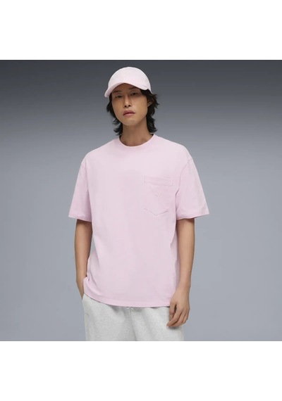 Puma Select Essentials Pocket Tee Pembe Erkek T-shirt