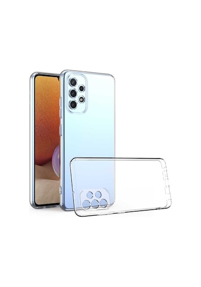Samsung Galaxy Uyumlu A23 Logis Ultra İnce Kamera Korumalı Şeffaf Silikon Kılıf