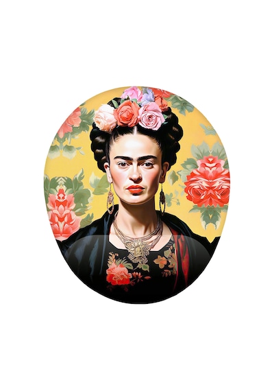 Frida Kahlo Bilek Destekli Mouse Pad