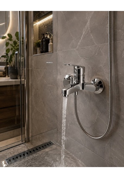 Bella Banyo Bataryası Acar 17.01.100 Açık Gri