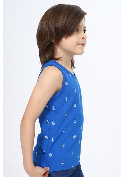 Toontoy Kids Toontoy Erkek Çocuk Baskılı Atlet Saks