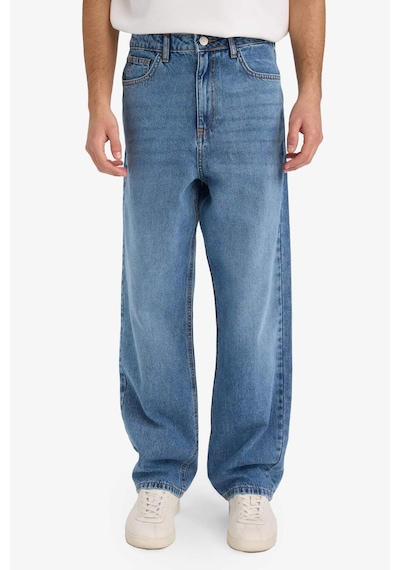 Defacto Baggy Fit Jean Pantolon E8422ax26spnm28 Mavi-nm28
