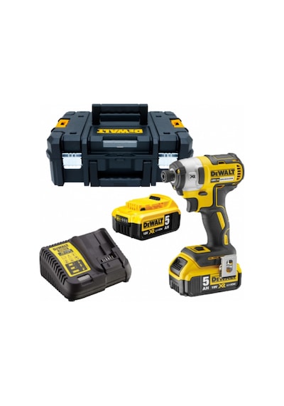 Dewalt DCF887P2 18V 5 Ah Li-ion Çift Akülü Kömürsüz Darbeli Vidalama