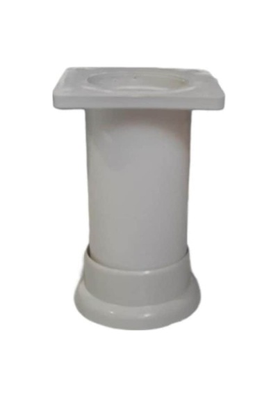 Katarmarket Nobel Tower Baza Mobilya Ayağı Beyaz 10 Cm