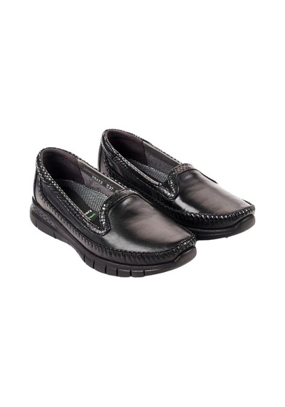 Forelli 29423 Laden G Siyah Kadın Comfort Deri Ayakkabı Siyah Forelli 29423 Laden G Siyah Kadın Comfort Deri Ayakkabı Siyah