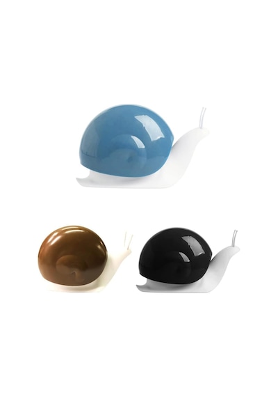 Sevimli Salyangoz Şeklinde Sıvı Sabunluk, Plastik, Çok Renkli, 11 Cm Yükseklik, 16 Cm Uzunluk 000 Açık Krem