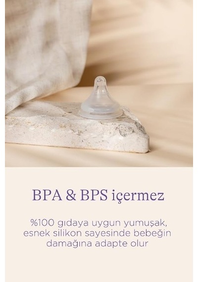 Lansinoh Natural Wave Biberon Ve Biberon Emziği 160 Ml Nhr
