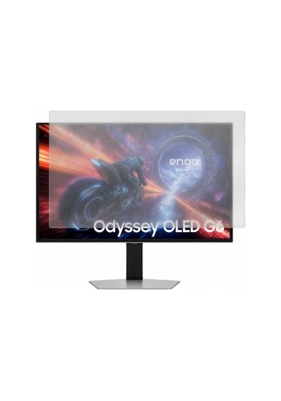 Samsung Uyumlu Odyssey G6 27 İnç Mat Ekran Koruyucu Nano Şeffaf