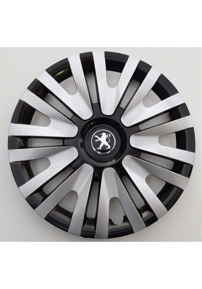 14'' Inç Peugeot Jant Kapağı 4 Adet Çelik Jant Görünümlü Renkli - Kırılmaz Esnek - /4911g9pejo/
