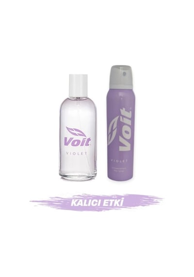 Violet Edp 100 Ml Kadın Parfüm Kutusuz 150 Ml Deodorant Set Çiçeksi